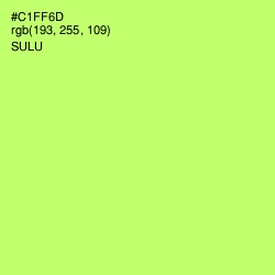 #C1FF6D - Sulu Color Image