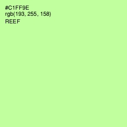#C1FF9E - Reef Color Image