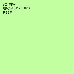 #C1FFA1 - Reef Color Image