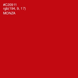 #C20911 - Monza Color Image