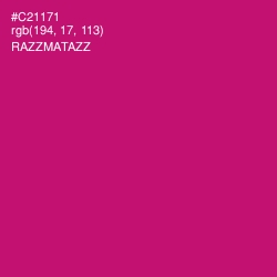 #C21171 - Razzmatazz Color Image