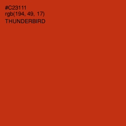 #C23111 - Thunderbird Color Image