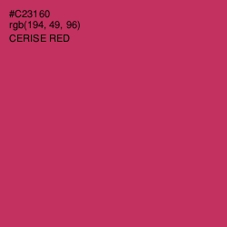 #C23160 - Cerise Red Color Image