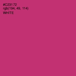 #C23172 - Cerise Red Color Image