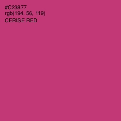 #C23877 - Cerise Red Color Image