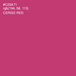 #C23A71 - Cerise Red Color Image