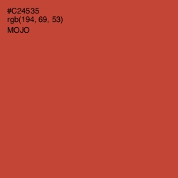 #C24535 - Mojo Color Image