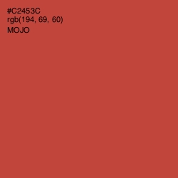 #C2453C - Mojo Color Image