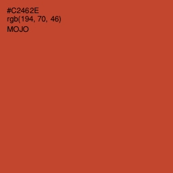 #C2462E - Mojo Color Image