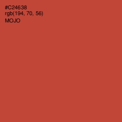 #C24638 - Mojo Color Image