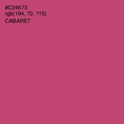 #C24673 - Cabaret Color Image