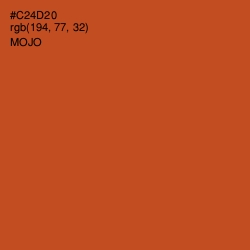 #C24D20 - Mojo Color Image