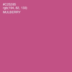 #C25285 - Mulberry Color Image