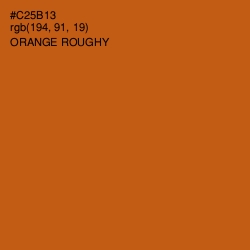 #C25B13 - Orange Roughy Color Image