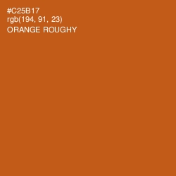 #C25B17 - Orange Roughy Color Image