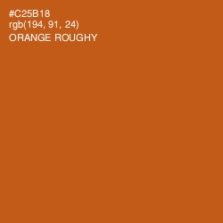#C25B18 - Orange Roughy Color Image
