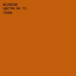 #C25E0B - Tenn Color Image