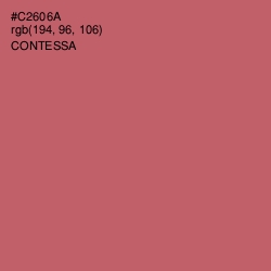 #C2606A - Contessa Color Image