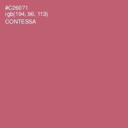 #C26071 - Contessa Color Image