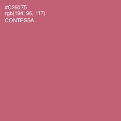 #C26075 - Contessa Color Image