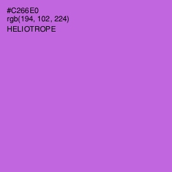 #C266E0 - Heliotrope Color Image