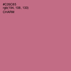 #C26C85 - Charm Color Image
