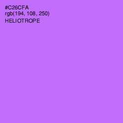 #C26CFA - Heliotrope Color Image