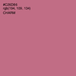 #C26D86 - Charm Color Image