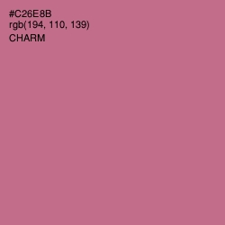 #C26E8B - Charm Color Image