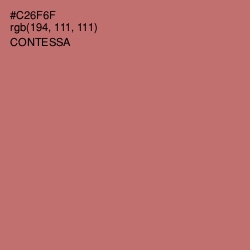 #C26F6F - Contessa Color Image