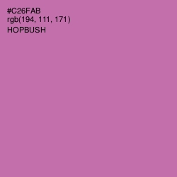 #C26FAB - Hopbush Color Image