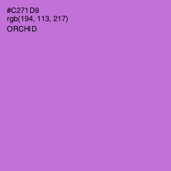 #C271D9 - Orchid Color Image