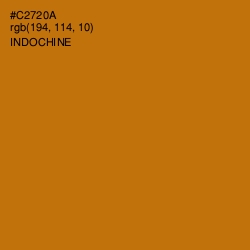 #C2720A - Indochine Color Image