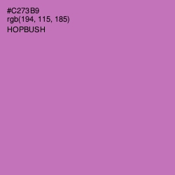 #C273B9 - Hopbush Color Image
