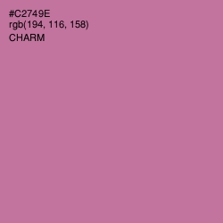 #C2749E - Charm Color Image