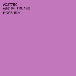 #C277BC - Hopbush Color Image