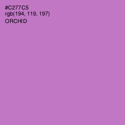 #C277C5 - Orchid Color Image