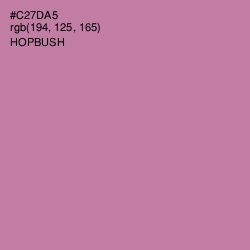 #C27DA5 - Hopbush Color Image