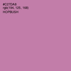 #C27DA8 - Hopbush Color Image