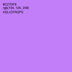 #C27DF8 - Heliotrope Color Image