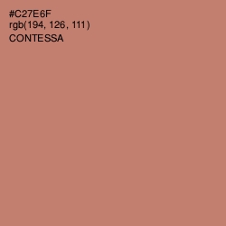 #C27E6F - Contessa Color Image