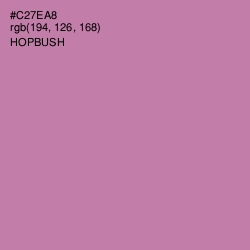 #C27EA8 - Hopbush Color Image