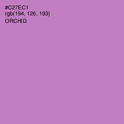 #C27EC1 - Orchid Color Image