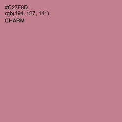 #C27F8D - Charm Color Image