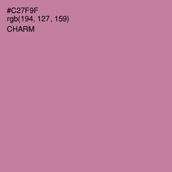 #C27F9F - Charm Color Image
