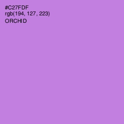 #C27FDF - Orchid Color Image