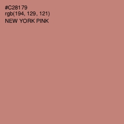 #C28179 - New York Pink Color Image