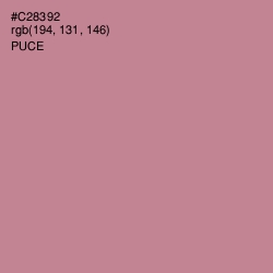 #C28392 - Puce Color Image