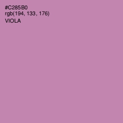 #C285B0 - Viola Color Image