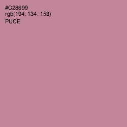 #C28699 - Puce Color Image